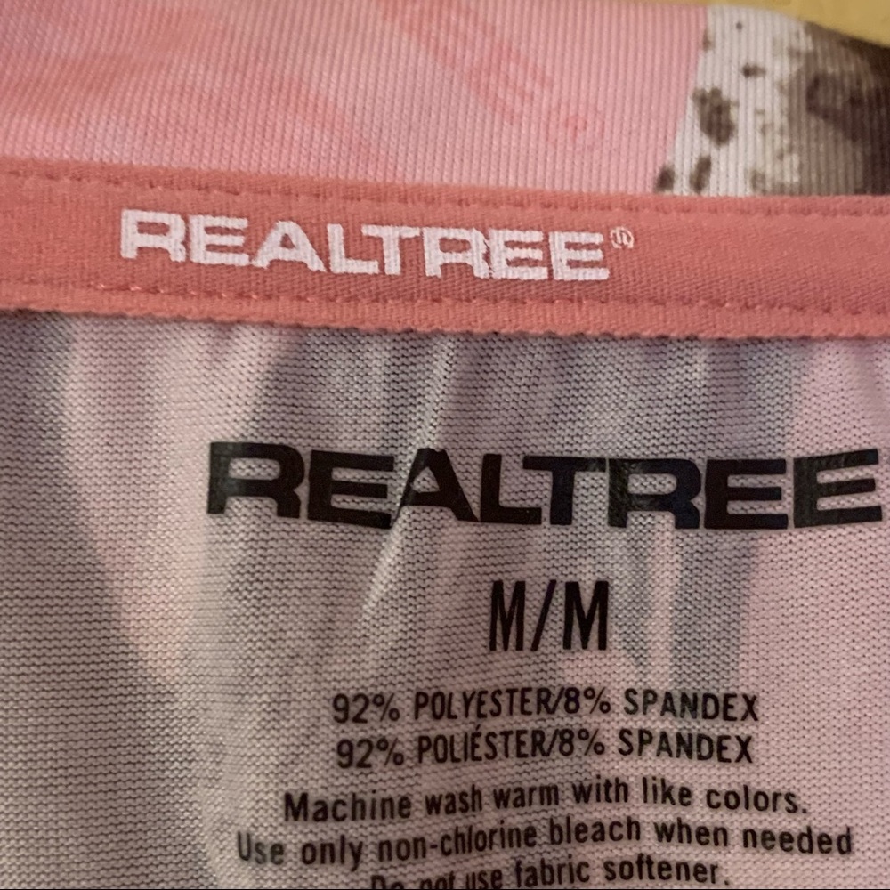 Realtree Pink Camo Long Sleeve t-shirt - Picture 3 of 5